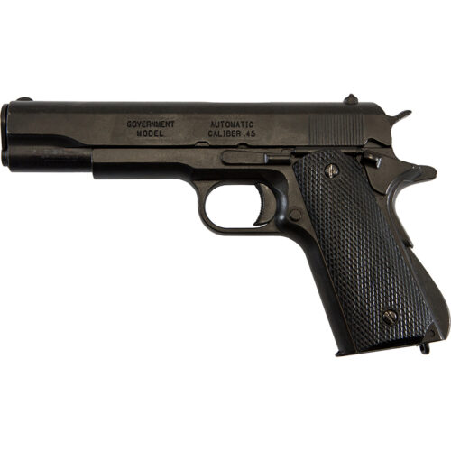 M1911A1 Black Finish Black Composite Grips Government Automatic Pistol ...