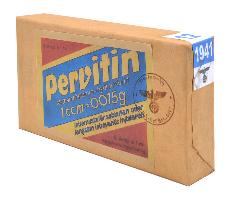 German WW2 Pervitin Tablet Box