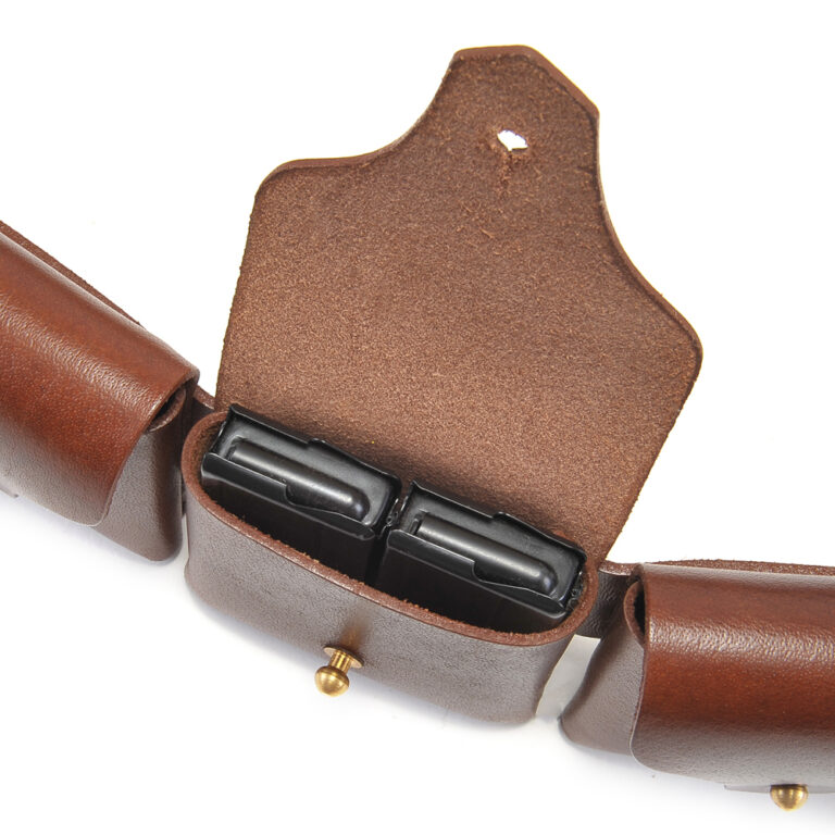 M1 Carbine Black Leather Bandolier