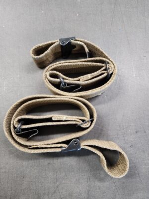 2 M1 GARAND CANVAS RIFLE SLING OD Factory Second