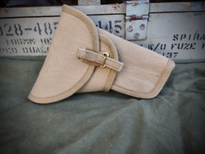 Canadian Inglis Hi-Power Holster Marked JT&L 1940