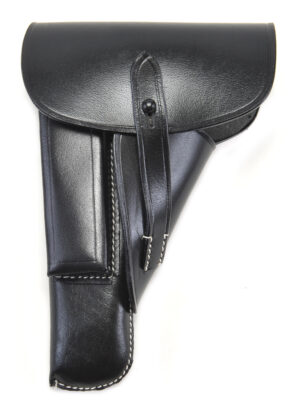 Browning Hi-Power Holster Black Leather Left Hand