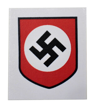 German WW2 Party Helmet Decal